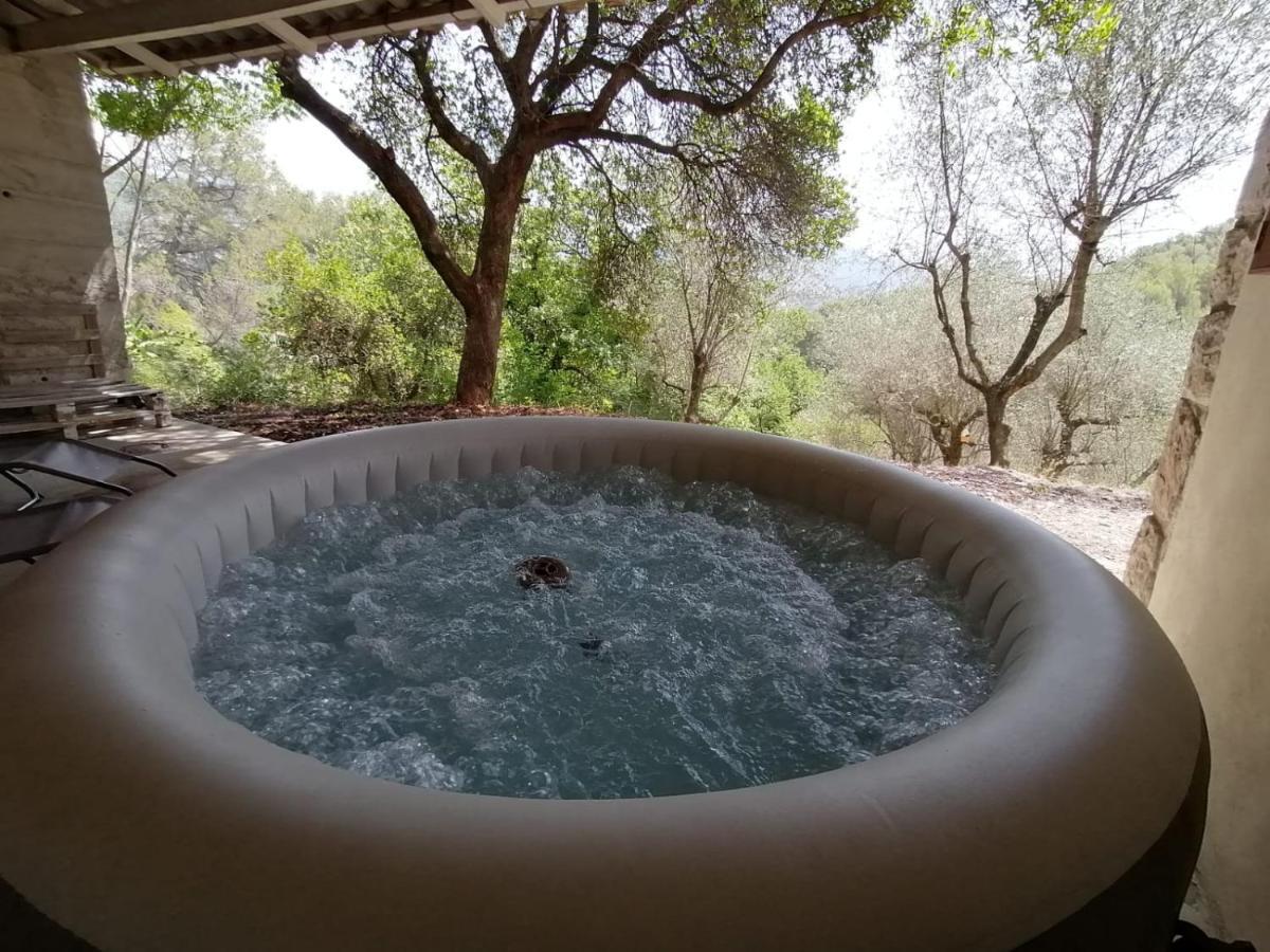 Sejour En Pleine Nature, Vue Imprenable, Jacuzzi Contes  Zewnętrze zdjęcie
